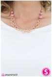 Paparazzi "Divine Grace - Pink" necklace Paparazzi Jewelry