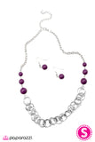 Paparazzi "Divine Grace - Purple" necklace Paparazzi Jewelry
