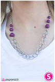 Paparazzi "Divine Grace - Purple" necklace Paparazzi Jewelry