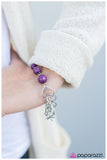 Paparazzi "Divinely Divine" Purple Bracelet Paparazzi Jewelry