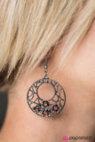 Paparazzi "Dixie Chick - Orange" earring Paparazzi Jewelry