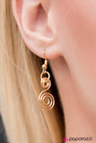 Paparazzi "Dizzy Dancing - Gold" necklace Paparazzi Jewelry