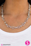 Paparazzi "Dizzy Dancing - Silver" necklace Paparazzi Jewelry