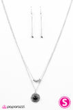 Paparazzi "Dizzying Dunes - Black" necklace Paparazzi Jewelry