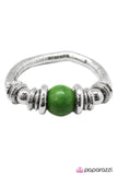 Paparazzi "Do As The Romans Do..." Green Bracelet Paparazzi Jewelry