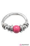 Paparazzi "Do As The Romans Do..." Pink Bracelet Paparazzi Jewelry