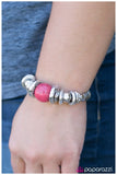 Paparazzi "Do As The Romans Do..." Pink Bracelet Paparazzi Jewelry