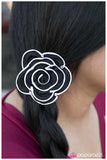 Paparazzi "Dont Call Me Baby" Black Hair Clip Paparazzi Jewelry