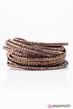 Paparazzi "Dont Eat the Glitter" Brown Bracelet Paparazzi Jewelry