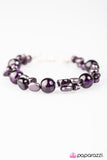 Paparazzi "Dont Forget to Breathe" Purple Bracelet Paparazzi Jewelry