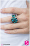Paparazzi "Dont Forget To Sparkle!" Blue Ring Paparazzi Jewelry
