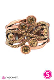 Paparazzi "Dont Forget To Sparkle!" Copper Ring Paparazzi Jewelry