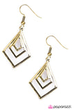 Paparazzi "Dont GEO There!" earring Paparazzi Jewelry