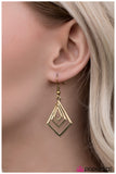Paparazzi "Dont GEO There!" earring Paparazzi Jewelry