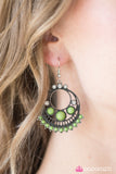 Paparazzi "Dont Give A GLAM" Green" earring Paparazzi Jewelry