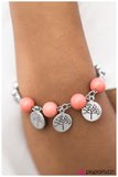 Paparazzi "Dont Mess With Mother Nature" Orange Bracelet Paparazzi Jewelry