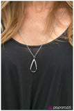 Paparazzi "Dont Rain On My Parade" White Necklace & Earring Set Paparazzi Jewelry