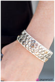 Paparazzi "Dont Step On A Crack..." White Wrap Bracelet Paparazzi Jewelry