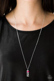 Paparazzi "Dont Stop Believing - Pink" necklace Paparazzi Jewelry
