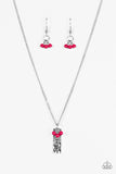 Paparazzi "Dont Stop Believing - Pink" necklace Paparazzi Jewelry