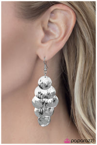 Paparazzi "Doppelganger" Silver Earrings Paparazzi Jewelry