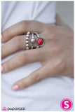 Paparazzi "Do The BRIGHT Thing - Red" ring Paparazzi Jewelry