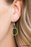 Paparazzi "Do The HULA HOOP - Green" necklace Paparazzi Jewelry