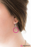 Paparazzi "Do The HULA HOOP - Pink" necklace Paparazzi Jewelry