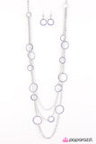Paparazzi "Do The HULA HOOP - Purple" necklace Paparazzi Jewelry