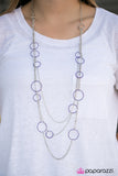 Paparazzi "Do The HULA HOOP - Purple" necklace Paparazzi Jewelry