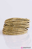 Paparazzi "Do The Hustle" Brass Wrap Bracelet Paparazzi Jewelry