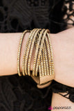 Paparazzi "Do The Hustle" Brass Wrap Bracelet Paparazzi Jewelry
