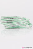 Paparazzi "Do The Hustle" Green Wrap Bracelet Paparazzi Jewelry