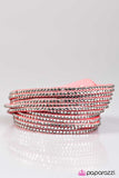 Paparazzi "Do The Hustle" Pink Wrap Bracelet Paparazzi Jewelry