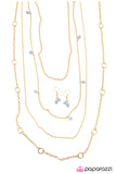 Paparazzi "Do The Locomotion - Gold" necklace Paparazzi Jewelry