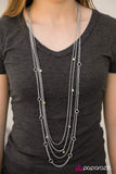 Paparazzi "Do The Locomotion - Green" necklace Paparazzi Jewelry