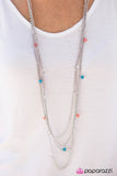 Paparazzi "Do The Locomotion - Multi" necklace Paparazzi Jewelry