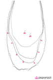 Paparazzi "Do The Locomotion - Pink" necklace Paparazzi Jewelry