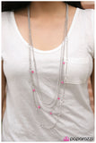Paparazzi "Do The Locomotion - Pink" necklace Paparazzi Jewelry