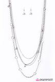 Paparazzi "Do The Locomotion - Silver" necklace Paparazzi Jewelry