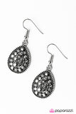 Paparazzi "Double Date" Silver Earrings Paparazzi Jewelry