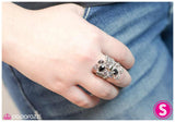 Paparazzi "Double Down" ring Paparazzi Jewelry