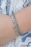 Paparazzi "Double Time" Blue Bracelet Paparazzi Jewelry