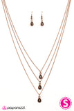 Paparazzi "Down By The Bay - Copper" necklace Paparazzi Jewelry