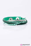 Paparazzi "Down For The Count" Green Bracelet Paparazzi Jewelry