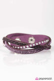 Paparazzi "Down For The Count" Purple Bracelet Paparazzi Jewelry