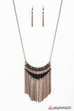 Paparazzi "Down In The Valley - Copper" necklace Paparazzi Jewelry