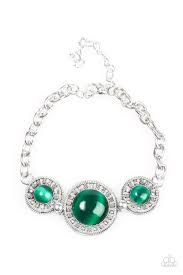 Paparazzi "Wheel Call" Green Bracelet Paparazzi Jewelry