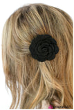 Paparazzi "Down South" Black Hair Clip Paparazzi Jewelry