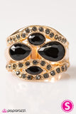Paparazzi "Drama Mama" Gold Ring Paparazzi Jewelry